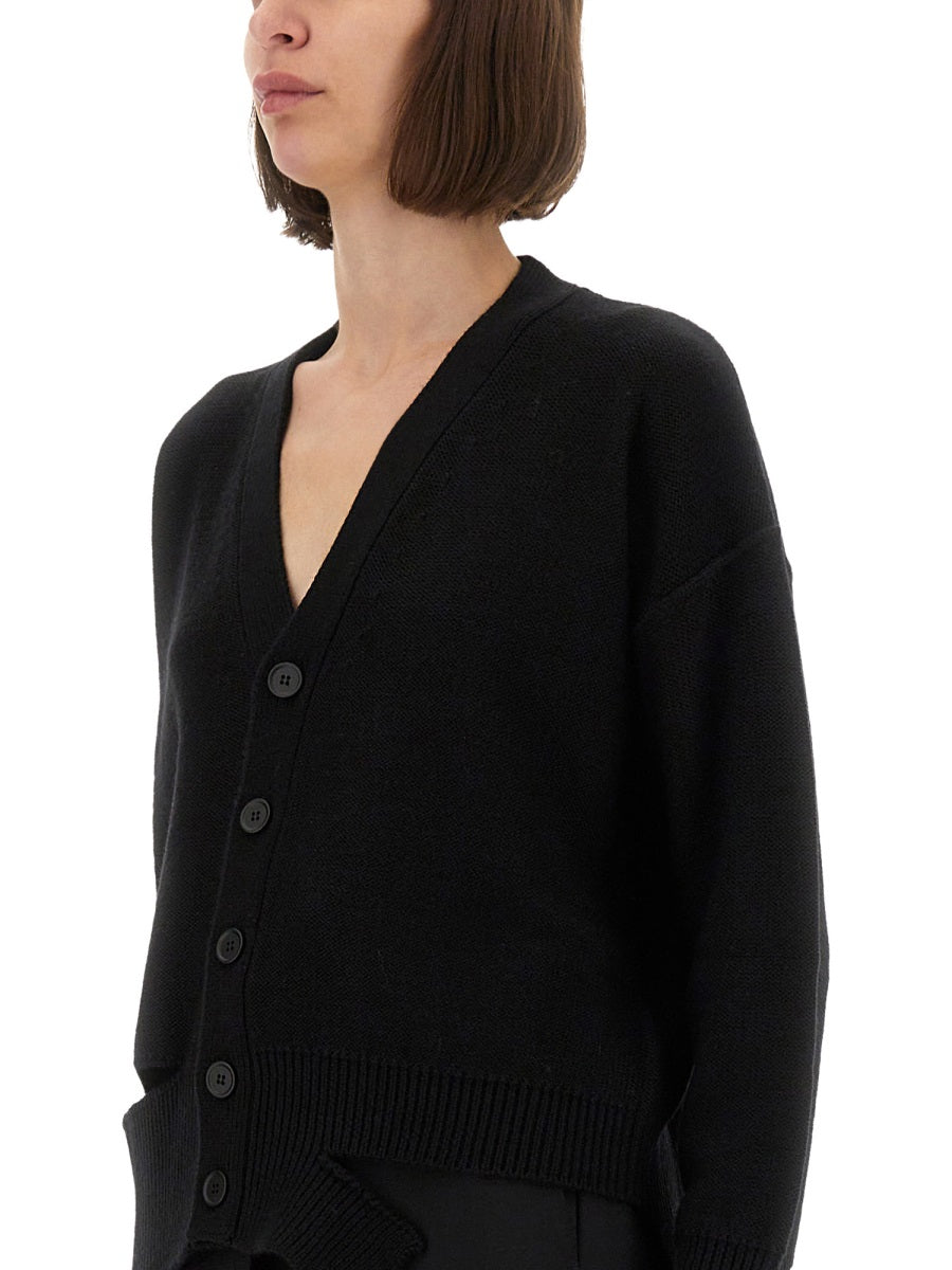 WOOL KNIT CARDIGAN