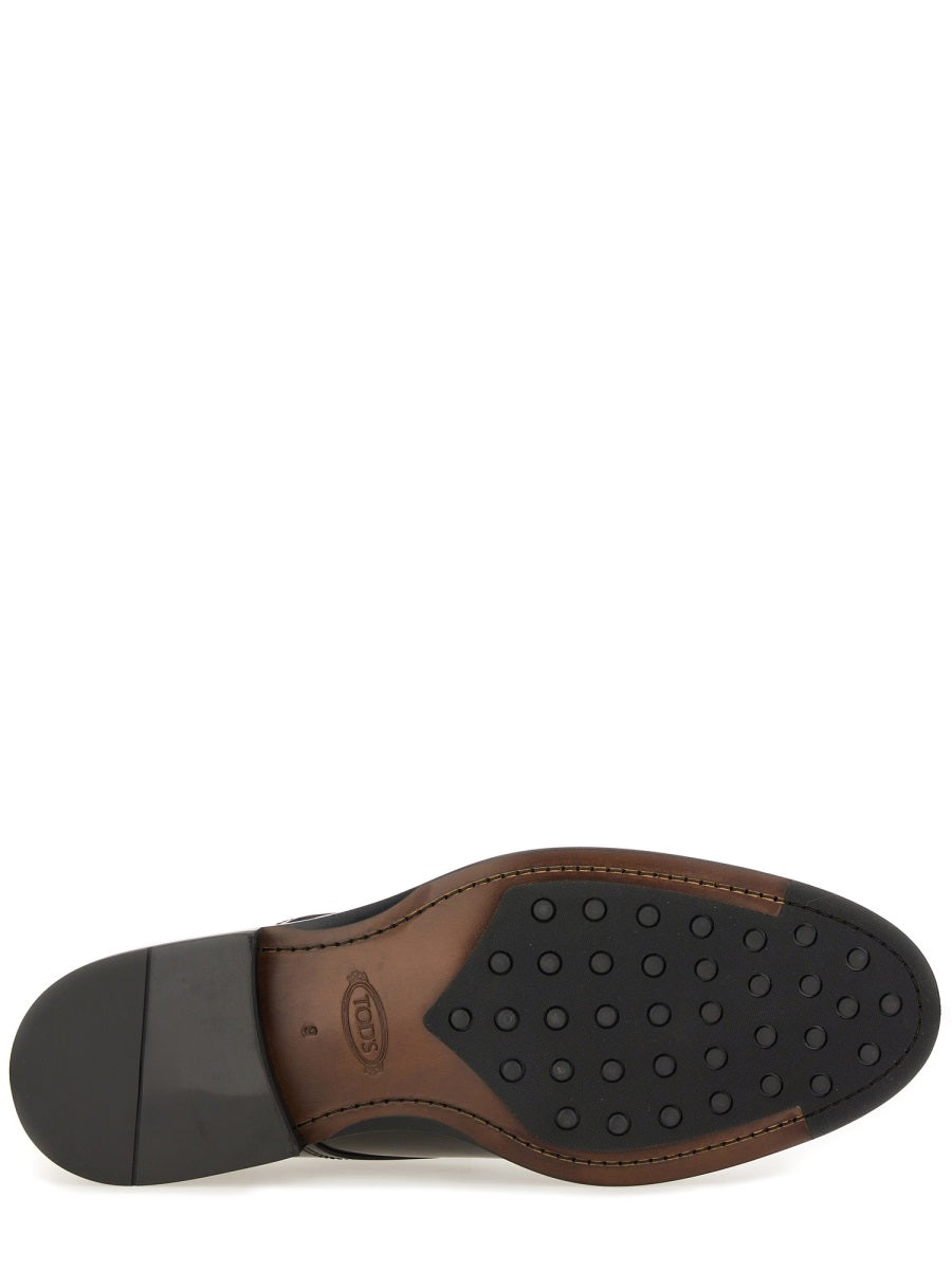 LEATHER LACE-UP DERBY SHOE