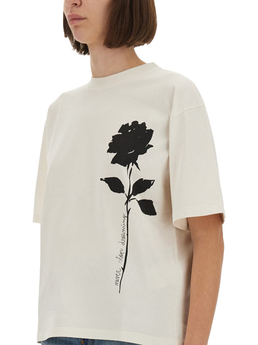 "JOURNEY" T-SHIRT WITH PRINT