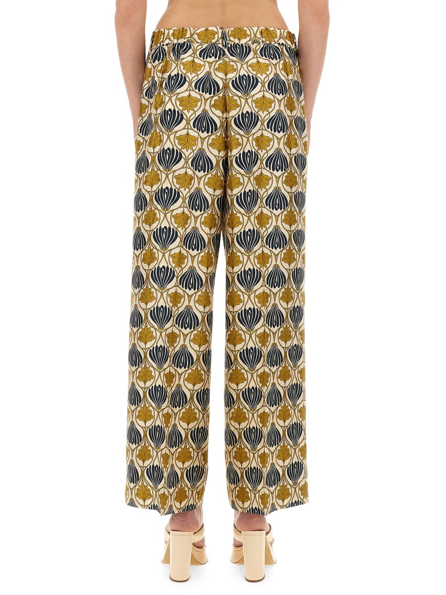 SILK PANTS "TIMEC"