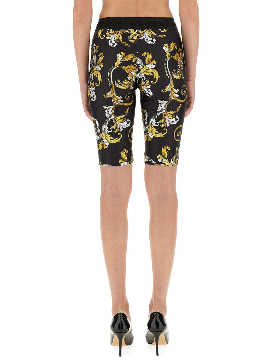"OUTLINE BAROQUE" CYCLING SHORTS