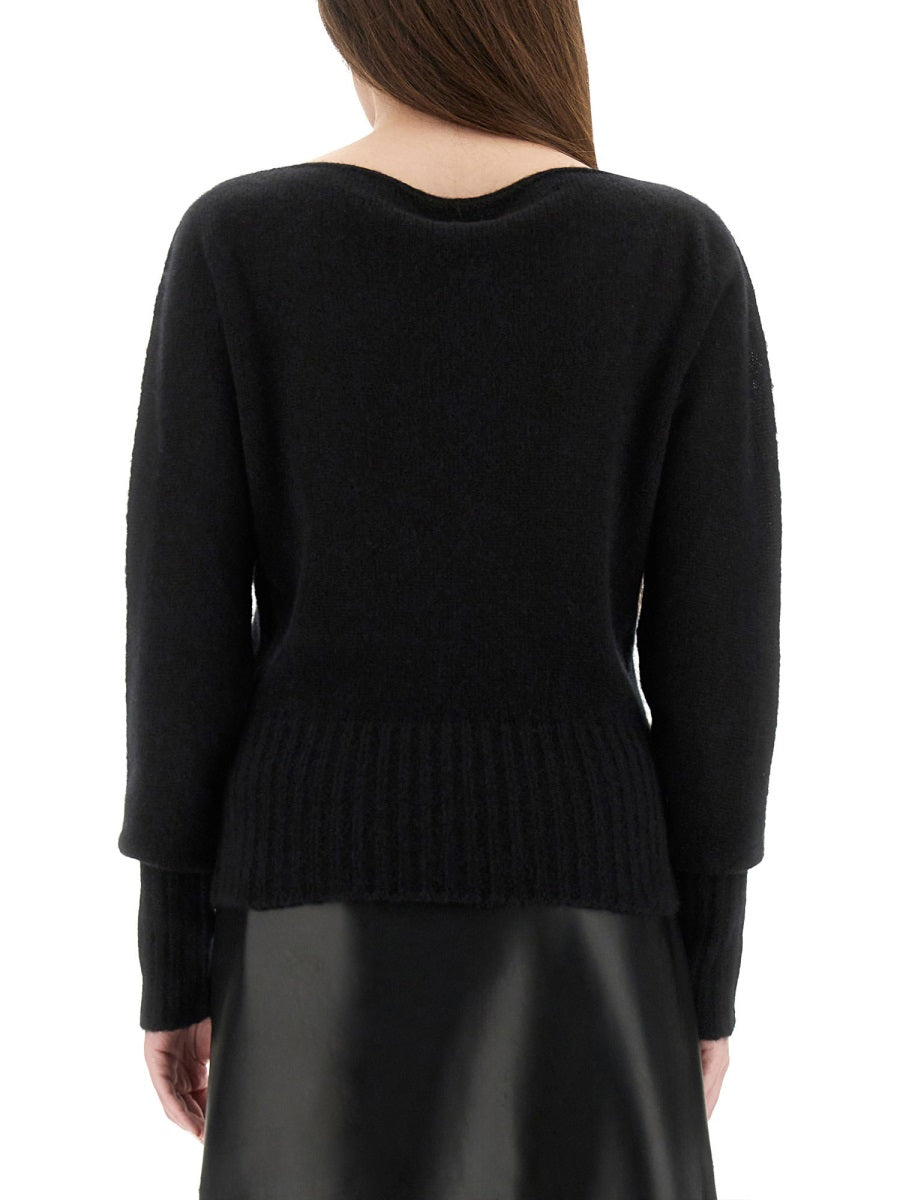 BOAT-NECK SWEATER