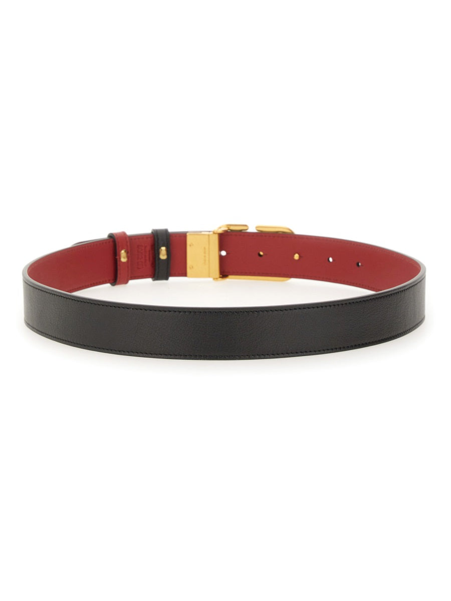 REVERSIBLE BELT "VLOGO SIGNATURE"