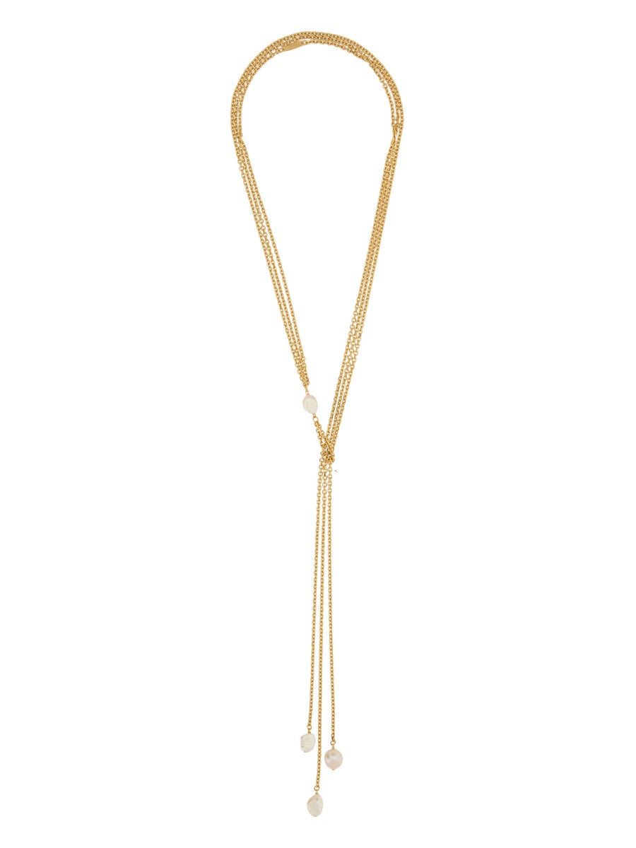NECKLACE WITH PEARLS