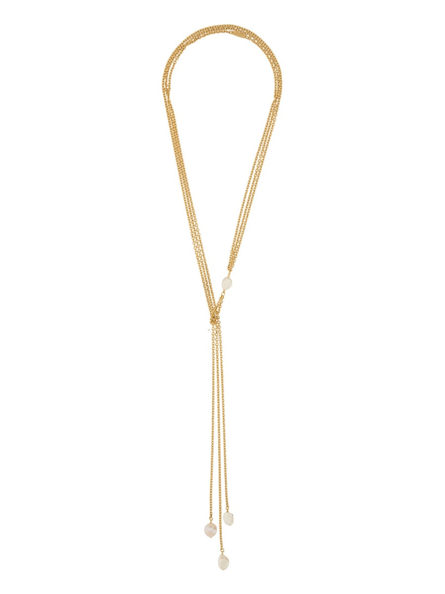 NECKLACE WITH PEARLS