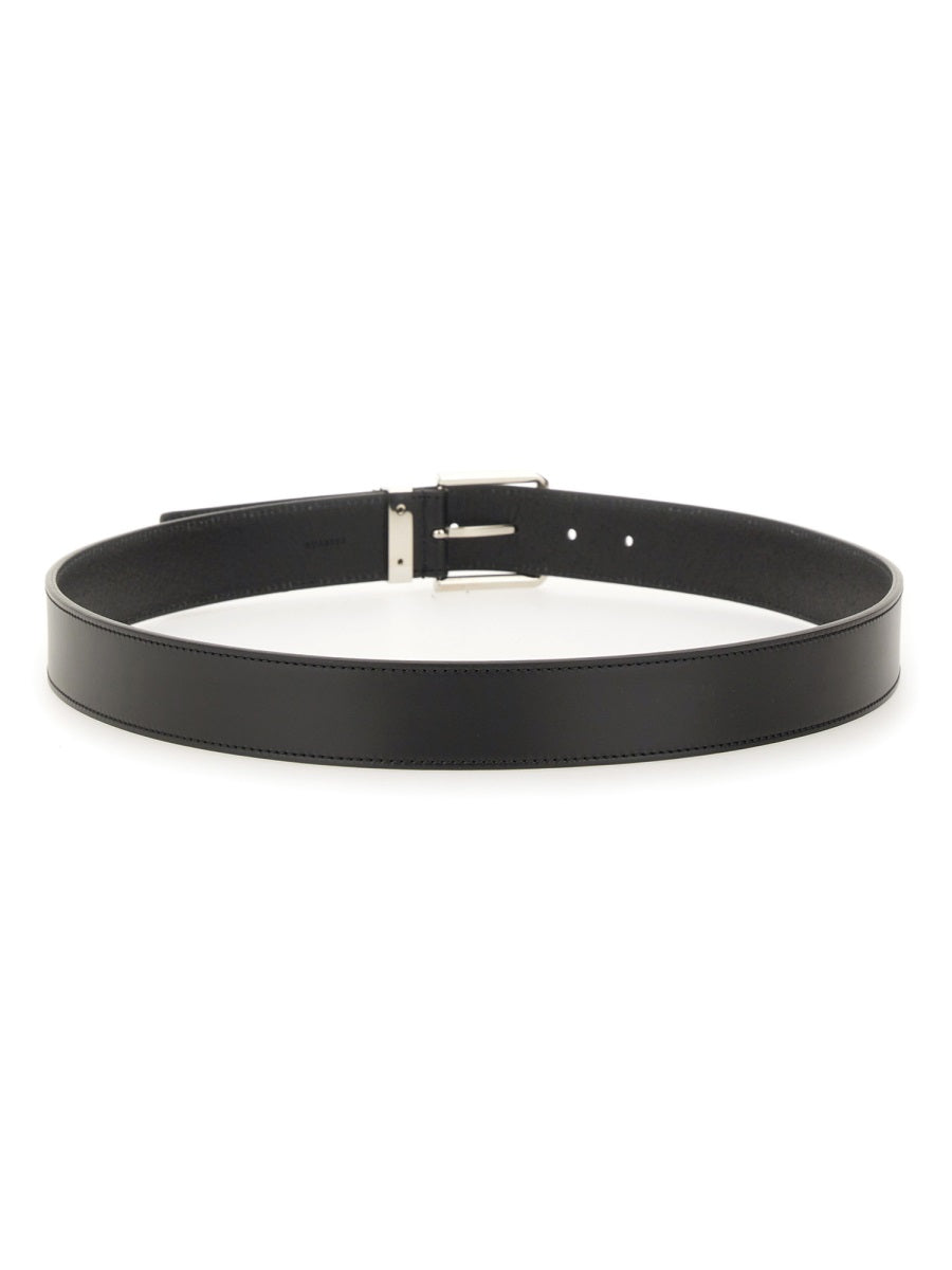 REVERSIBLE LEATHER BELT