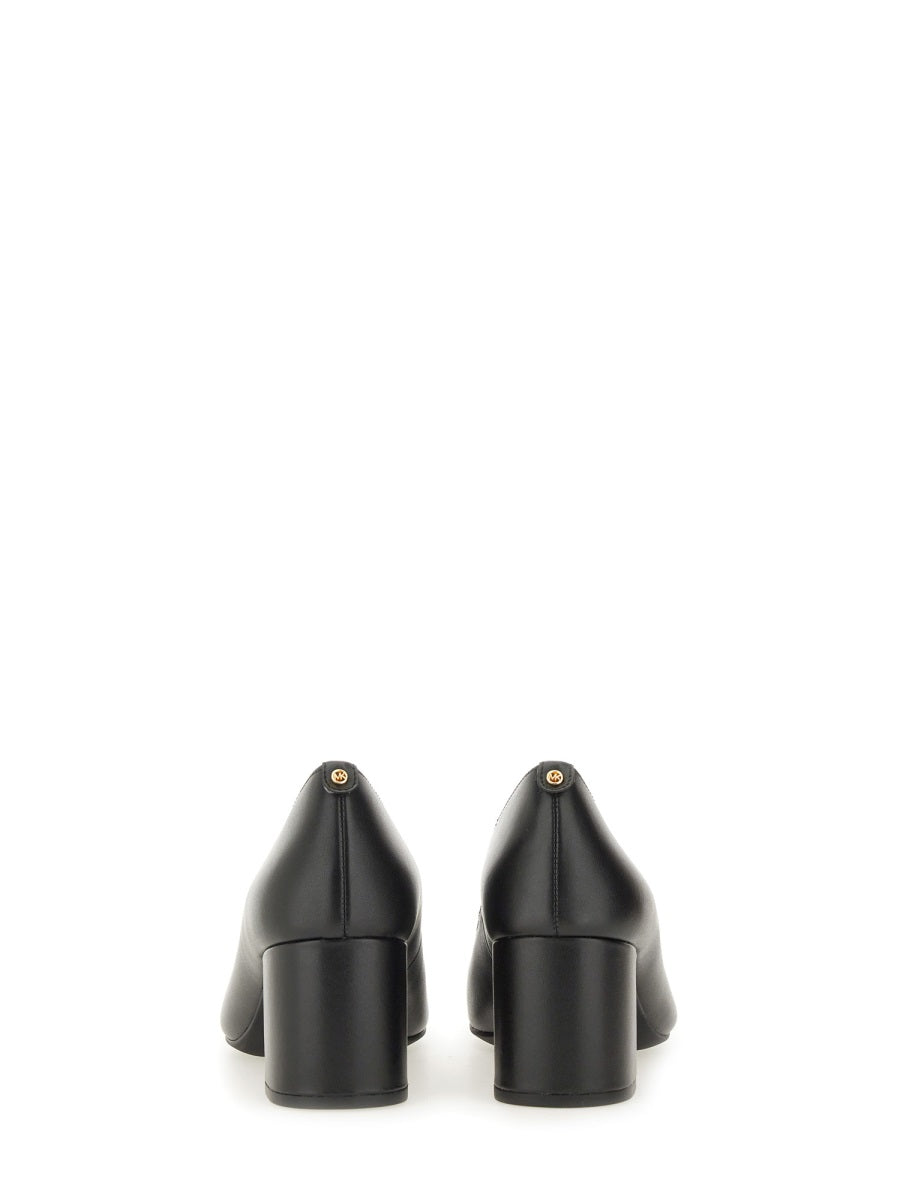 "PEARL FLEX" LEATHER PUMPS