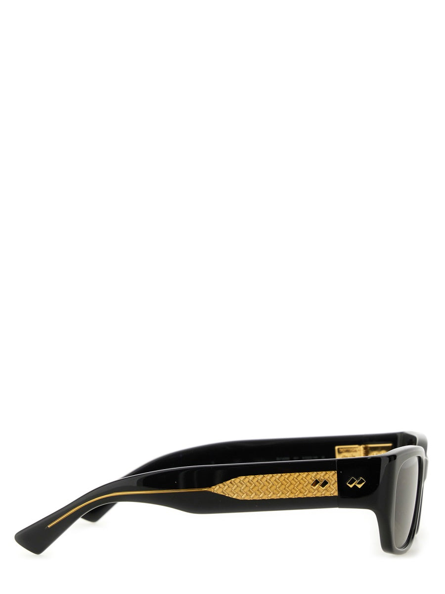 SQUARE "BRAIDED" SUNGLASSES