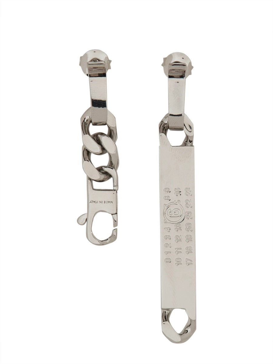 MISMATCHED CHAIN EARRINGS
