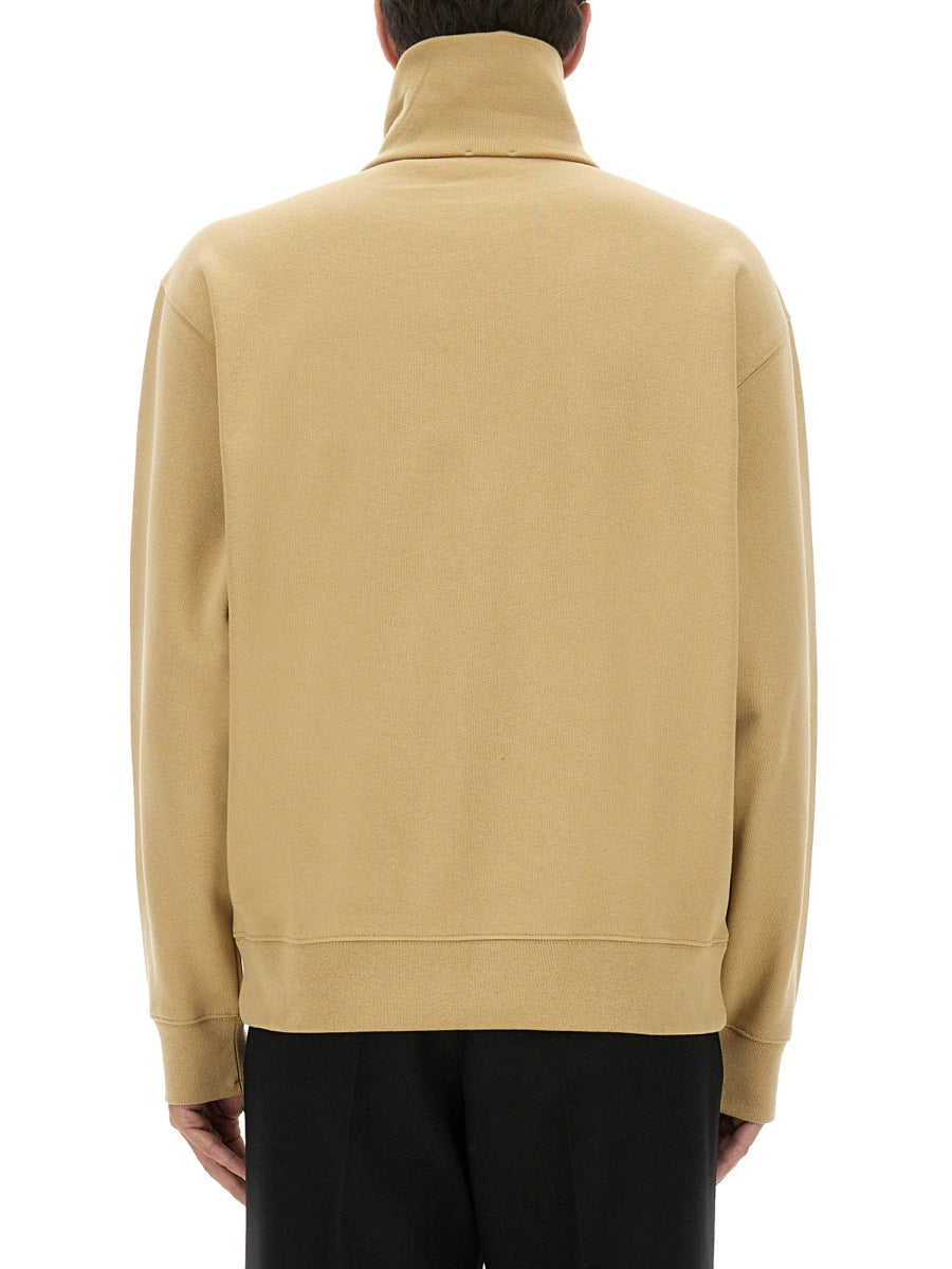 HALF ZIPPER SWEATSHIRT