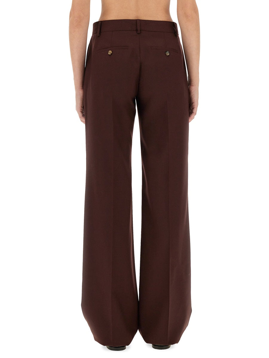 WOOL BOOTCUT PANTS