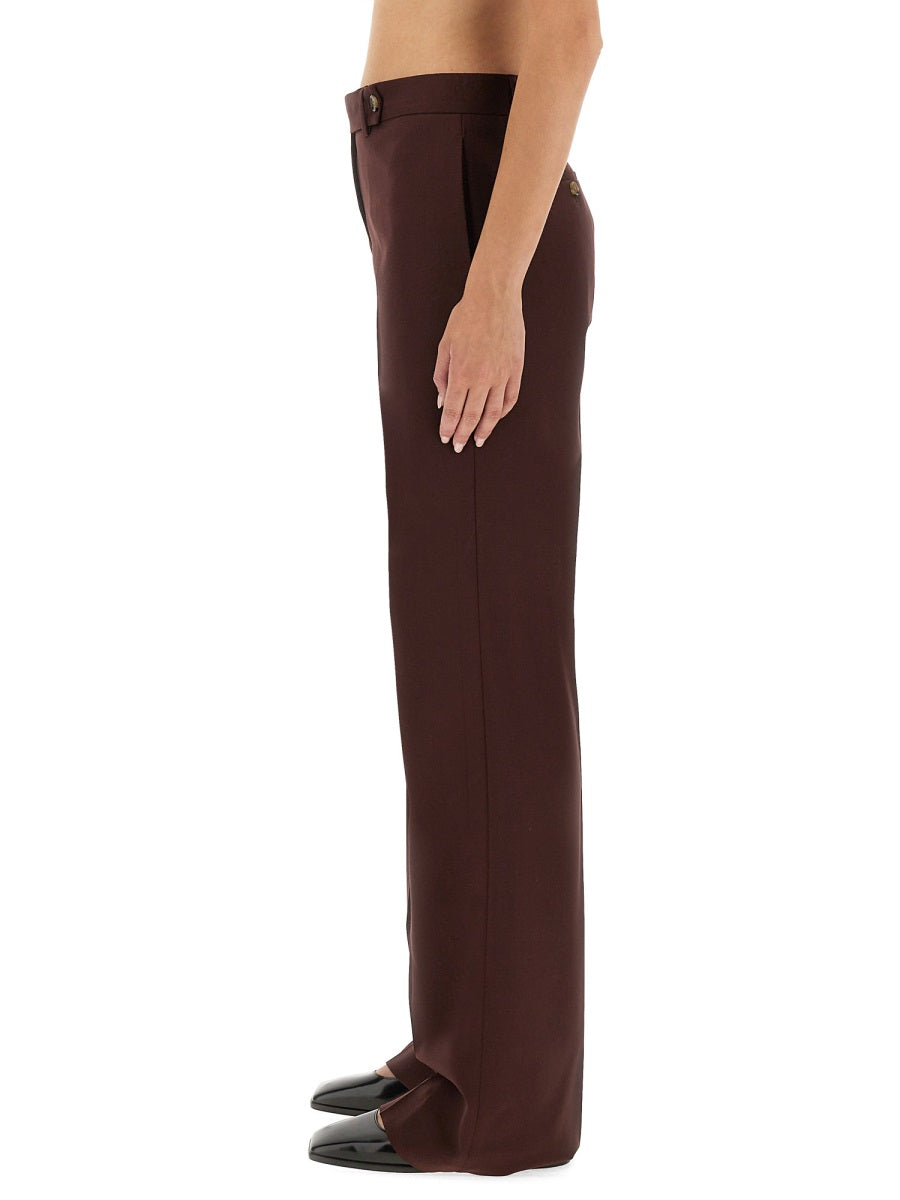 WOOL BOOTCUT PANTS