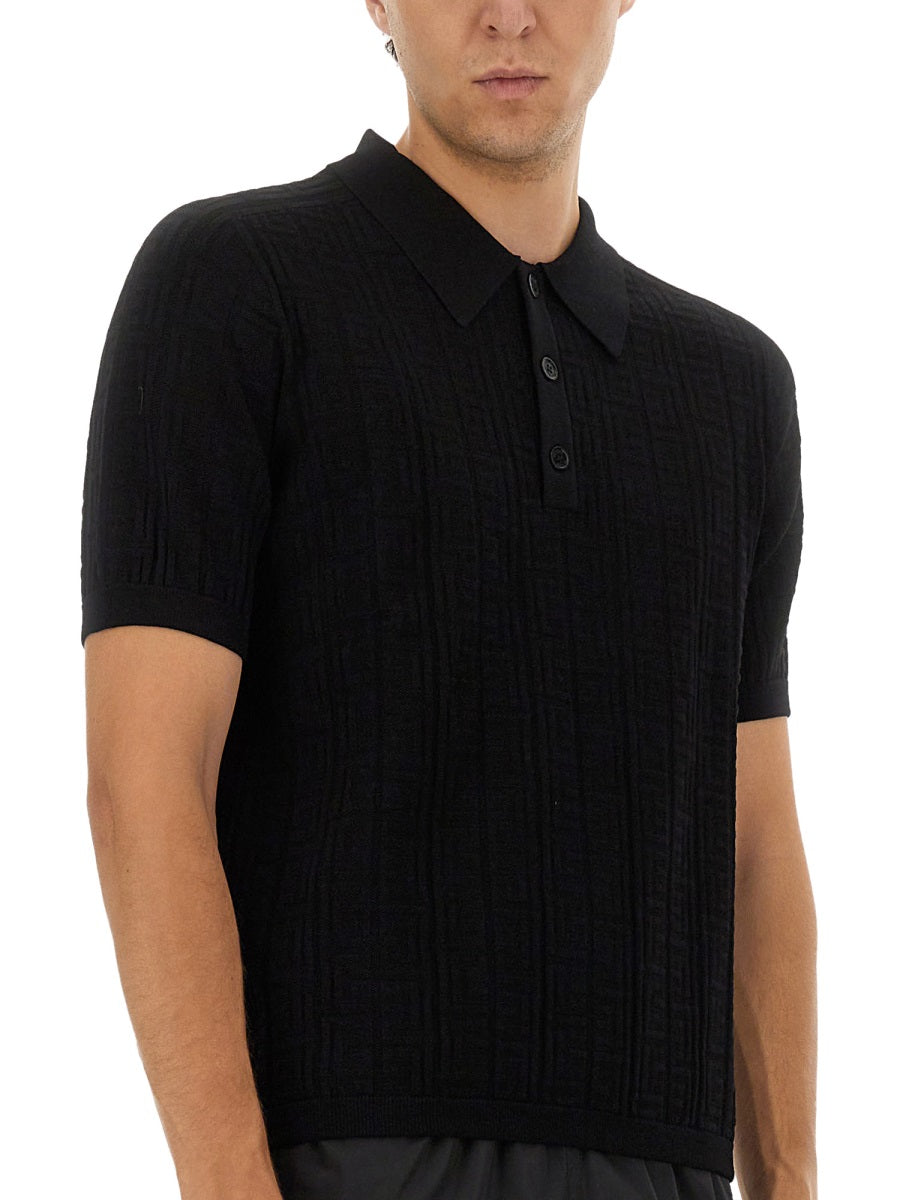 KNITTED POLO.