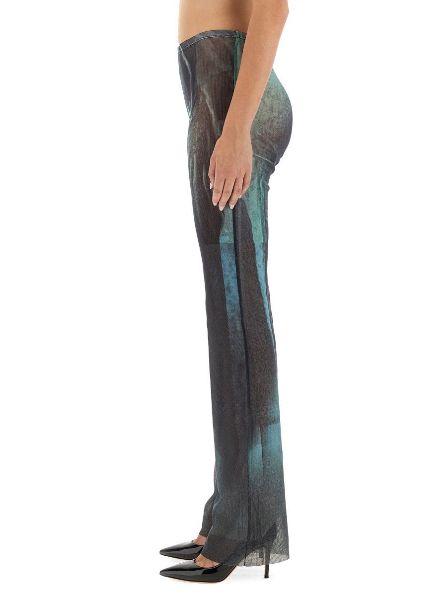 "WATER" MESH PANTS