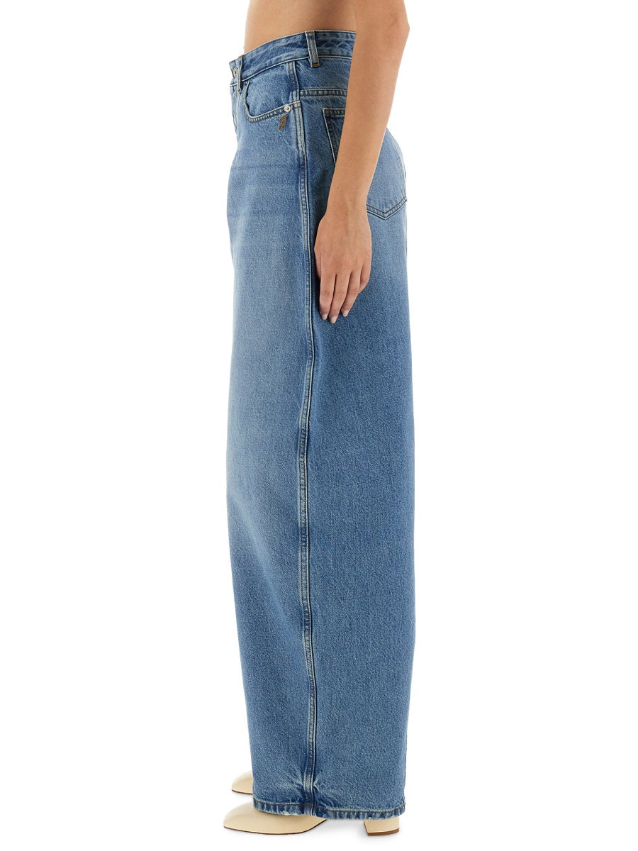 DENIM PANTS "DE-NIMES OVALO"