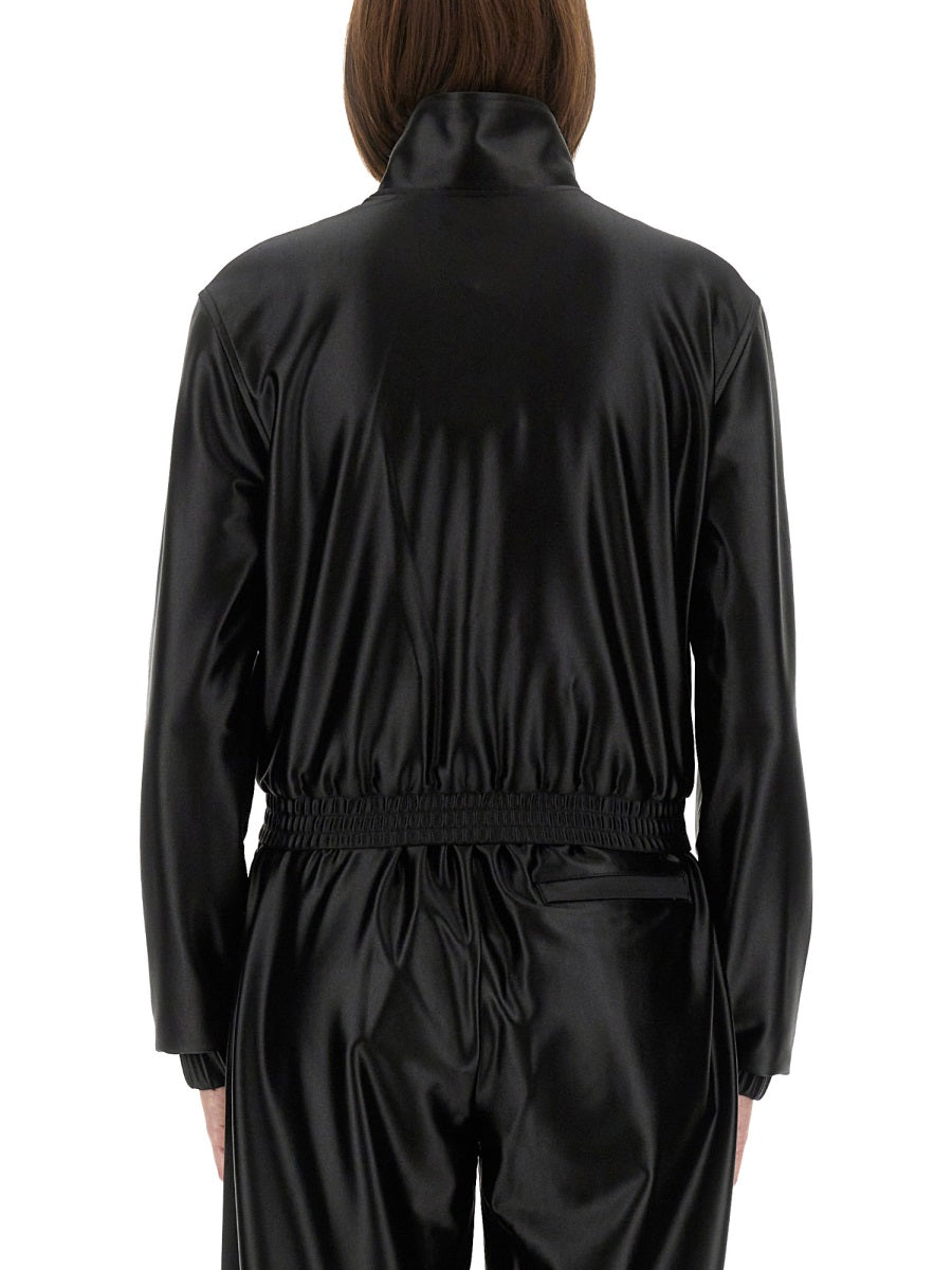 SATIN FAILLE SWEATSHIRT