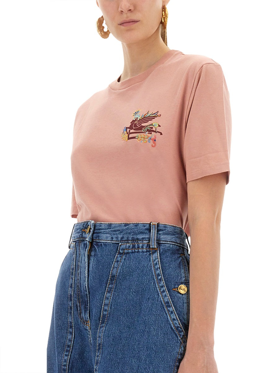 T-SHIRT WITH PEGASUS