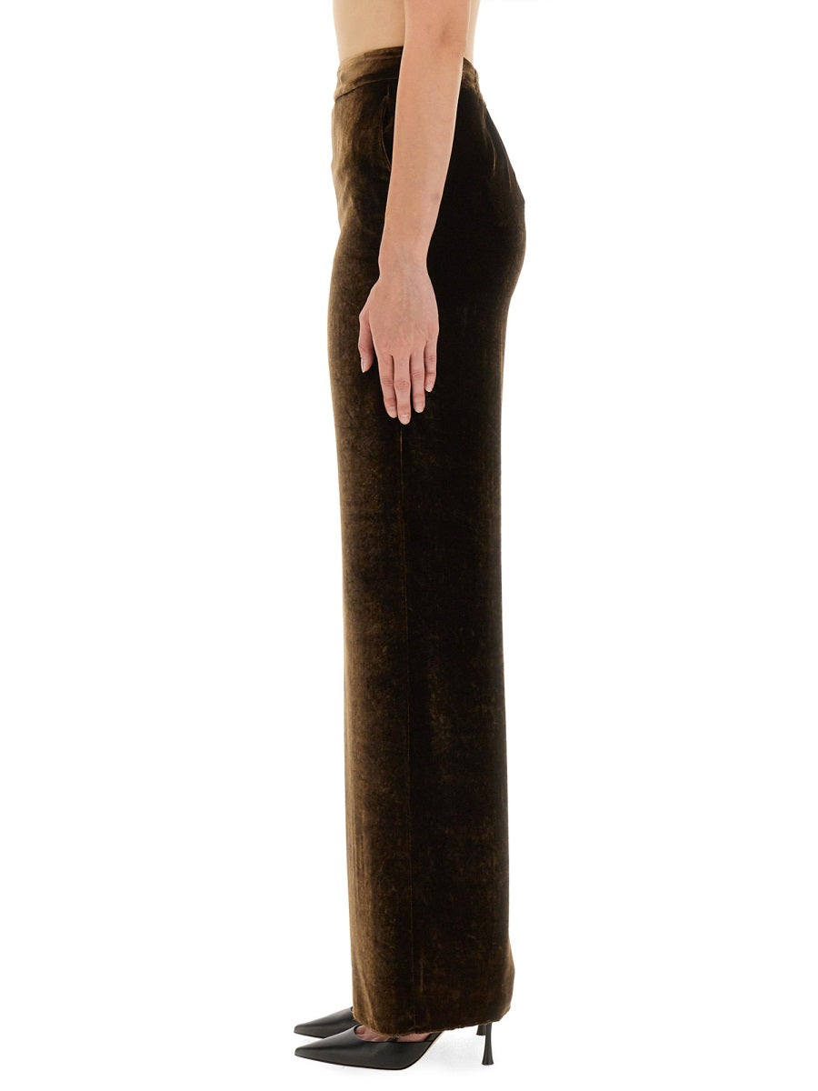VELVET PANTS