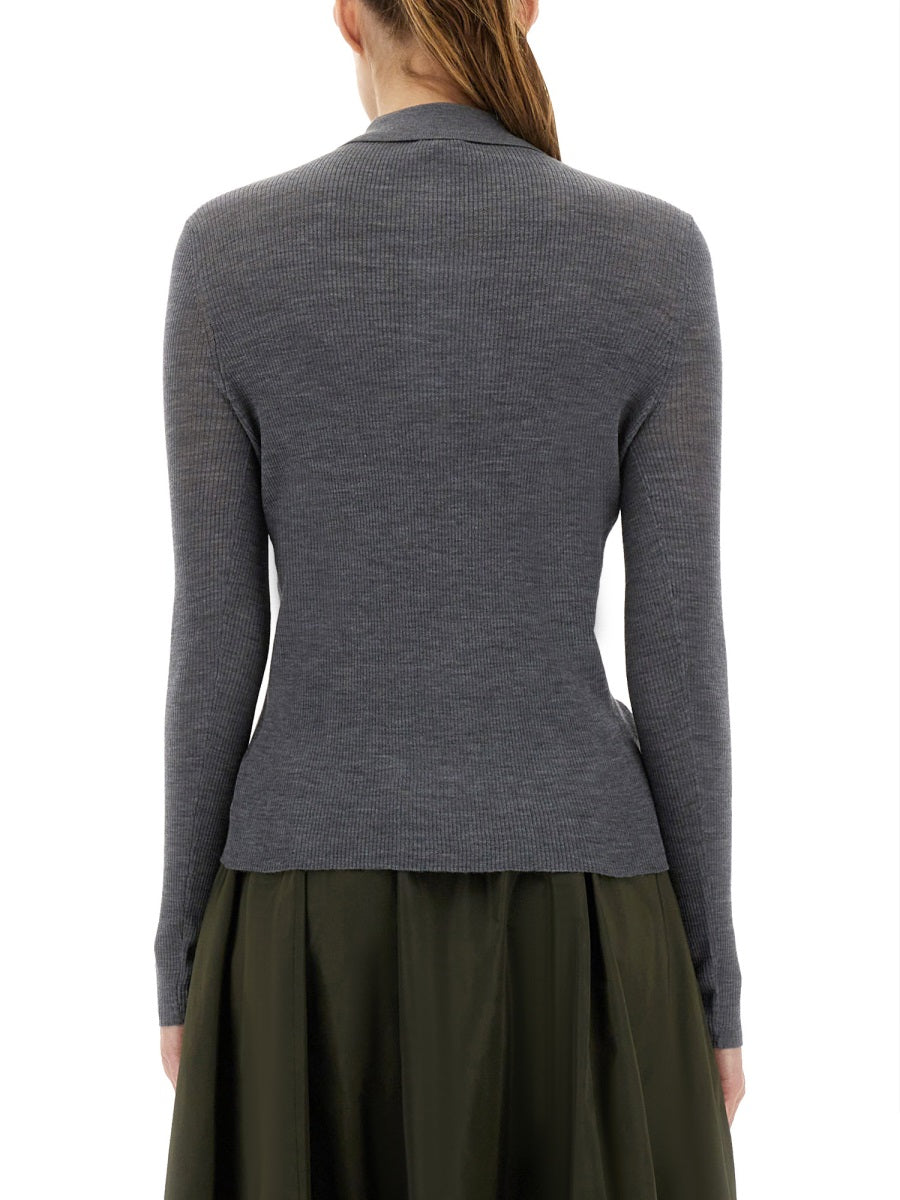 WOOL POLO SHIRT