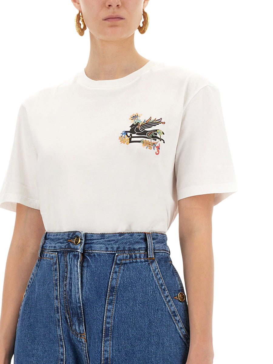 T-SHIRT WITH PEGASUS