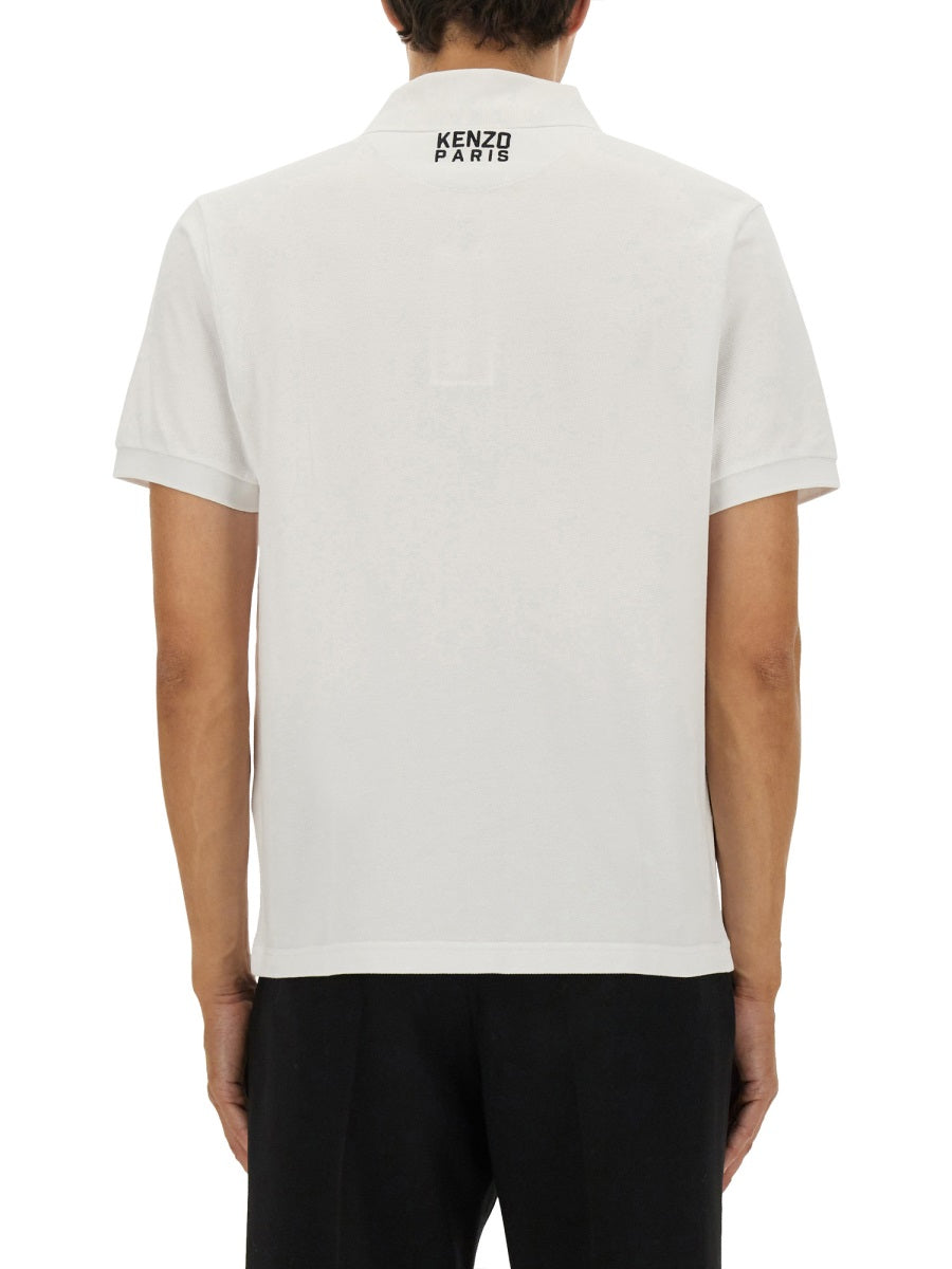 POLO SHIRT WITH HAPPY TIGER EMBROIDERY