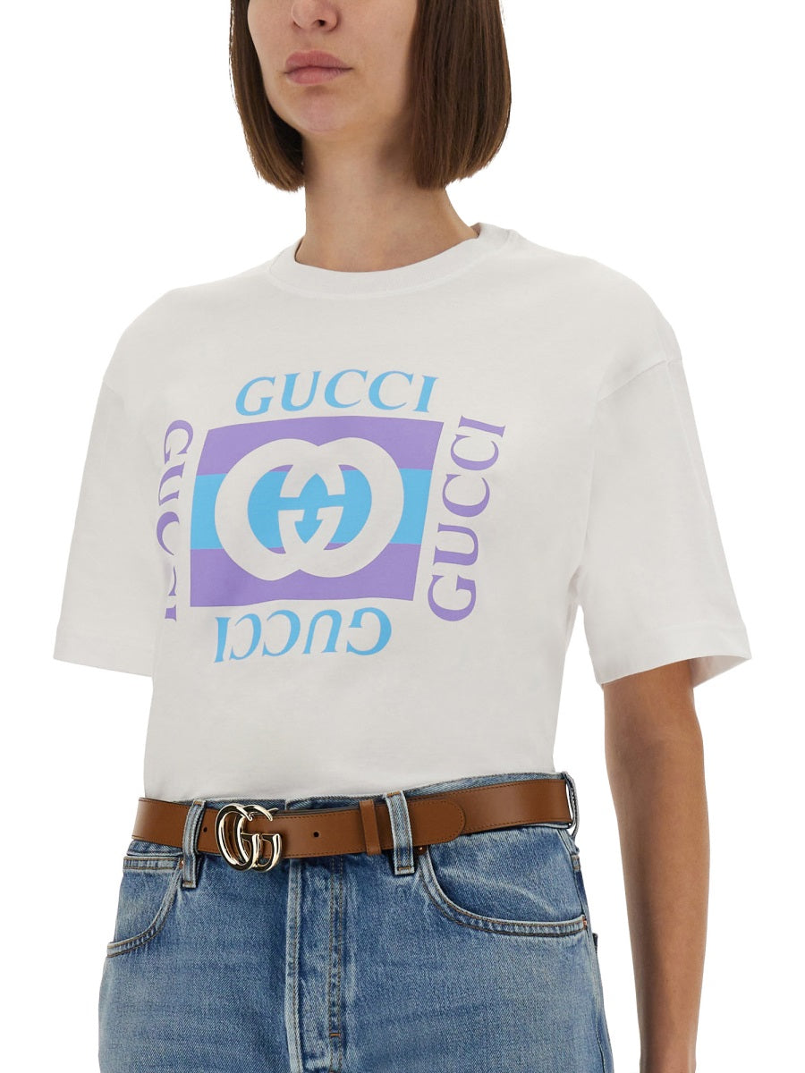 COTTON T-SHIRT WITH PRINT