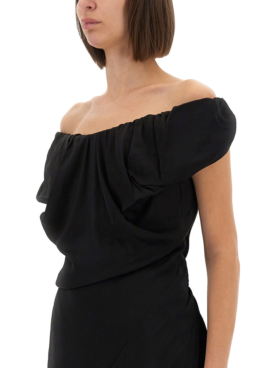 "GINNIE AMBER" LONG DRESS