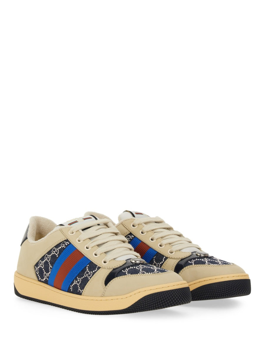 WOMEN'S "SCREENER" SNEAKER WITH CRYSTALS GG