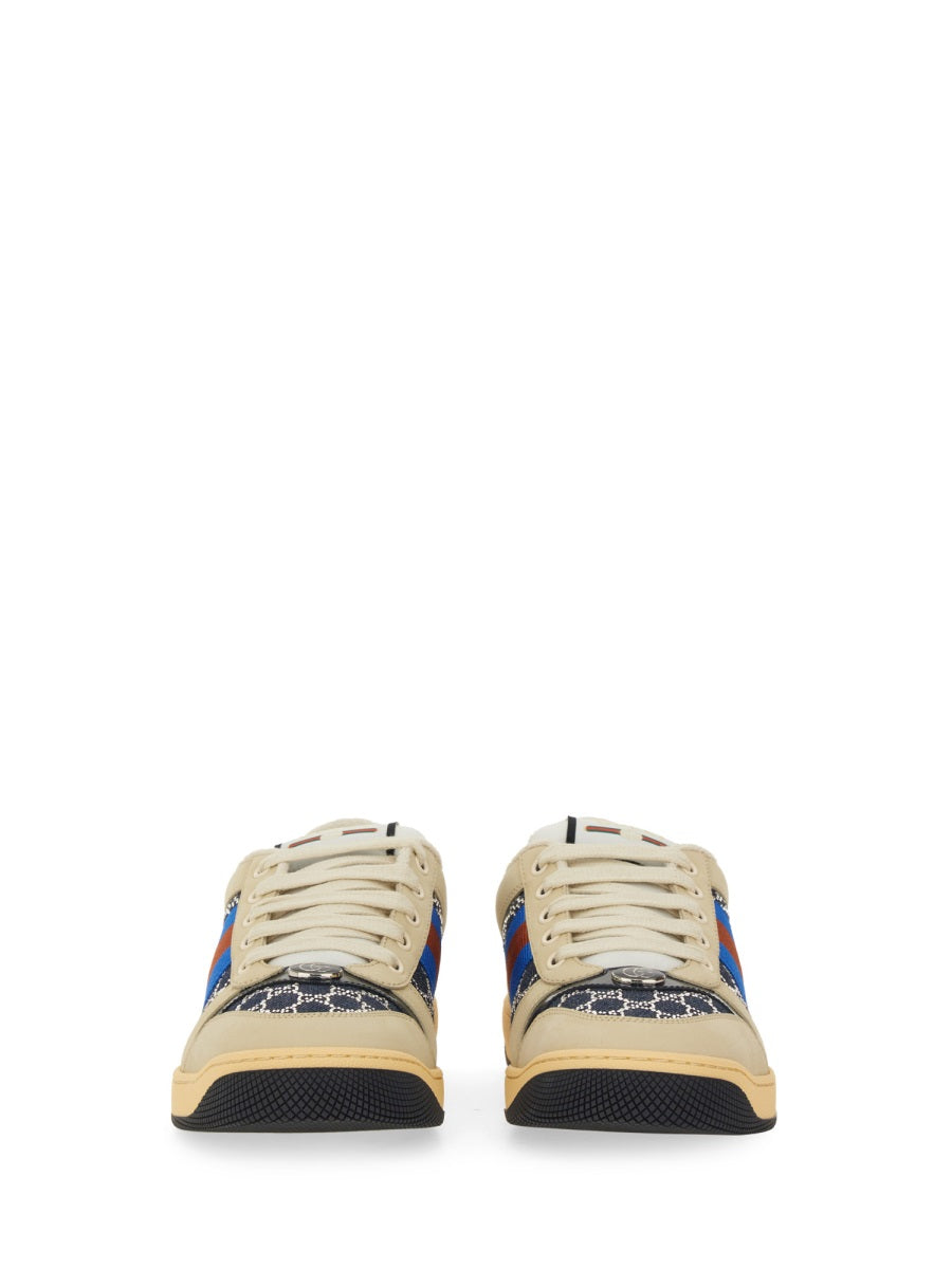 WOMEN'S "SCREENER" SNEAKER WITH CRYSTALS GG