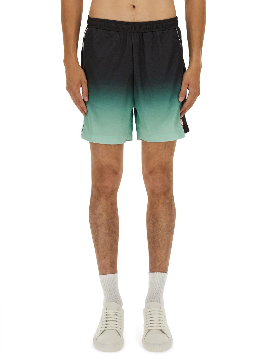 JACQUARD FOOTBALL SHORTS
