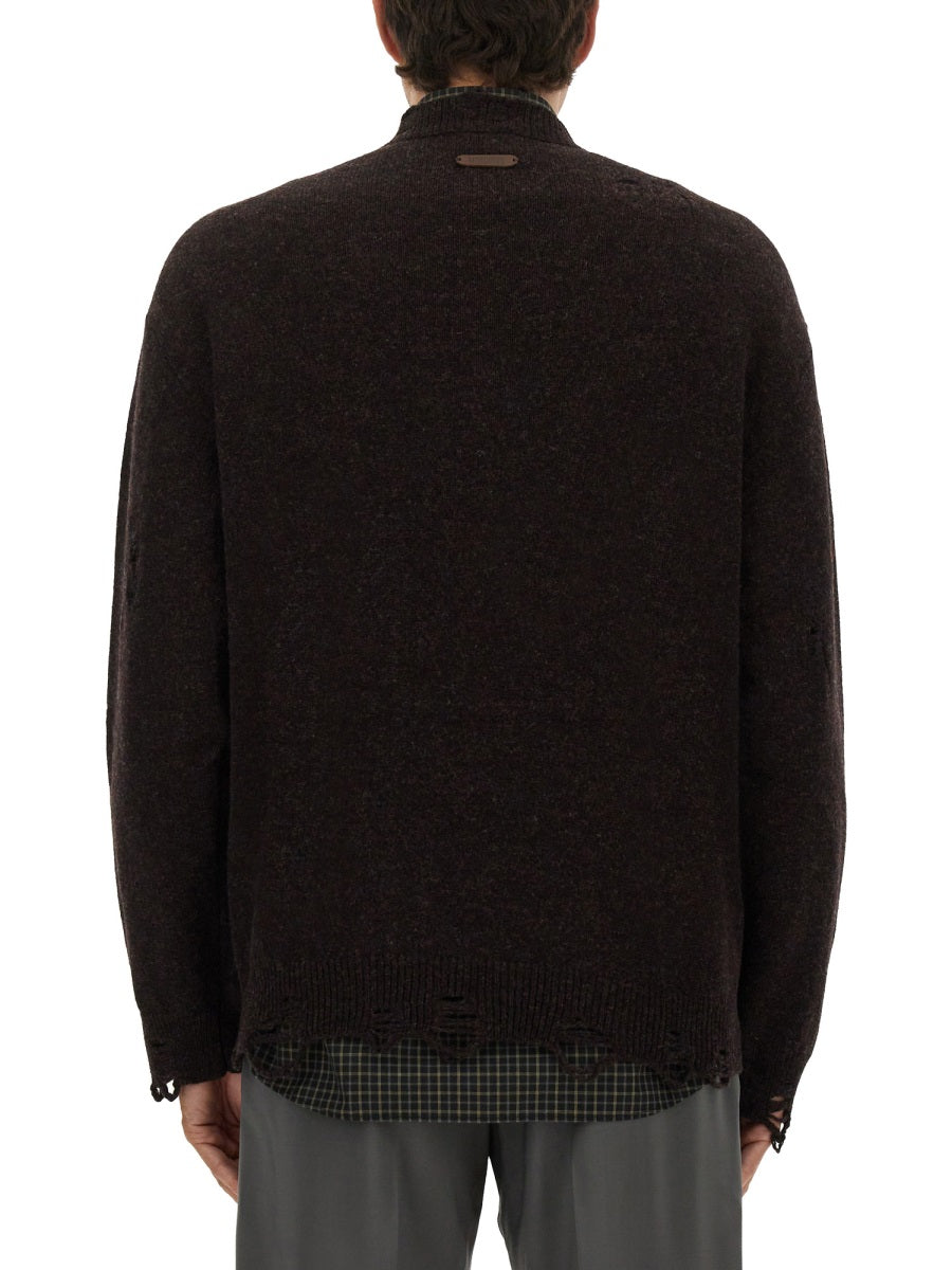 SHETLAND WOOL PULLOVER