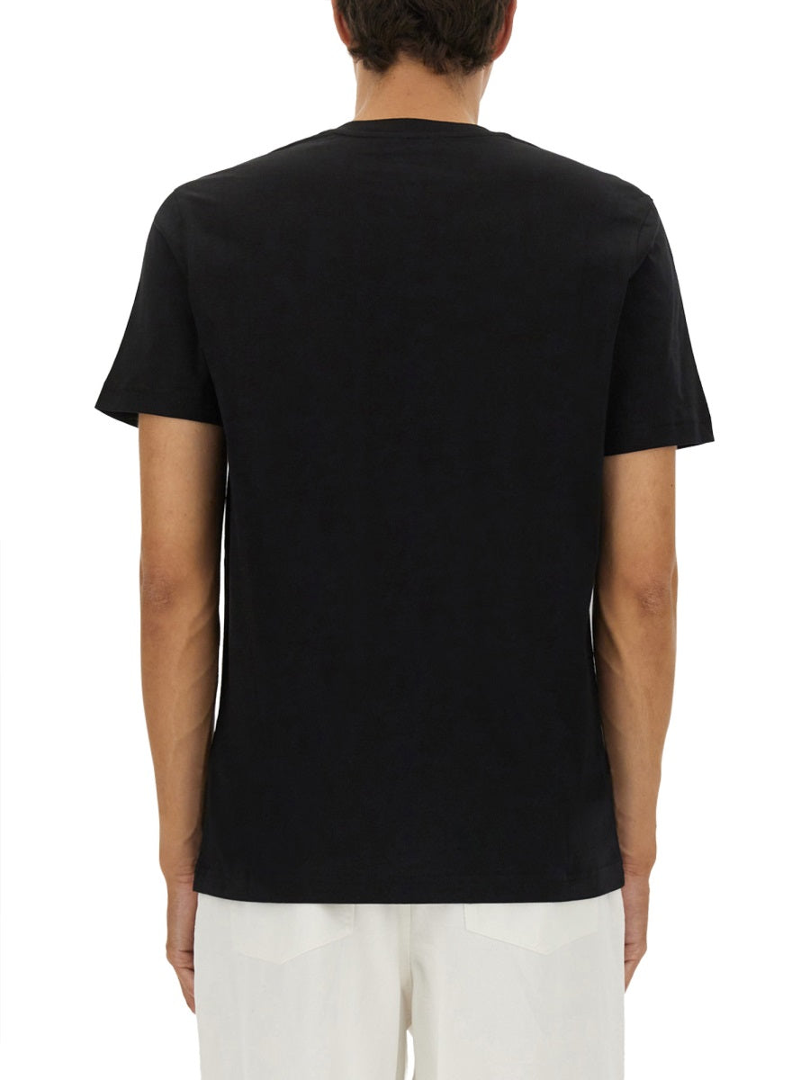 T-SHIRT WITH LOGO RIBBON