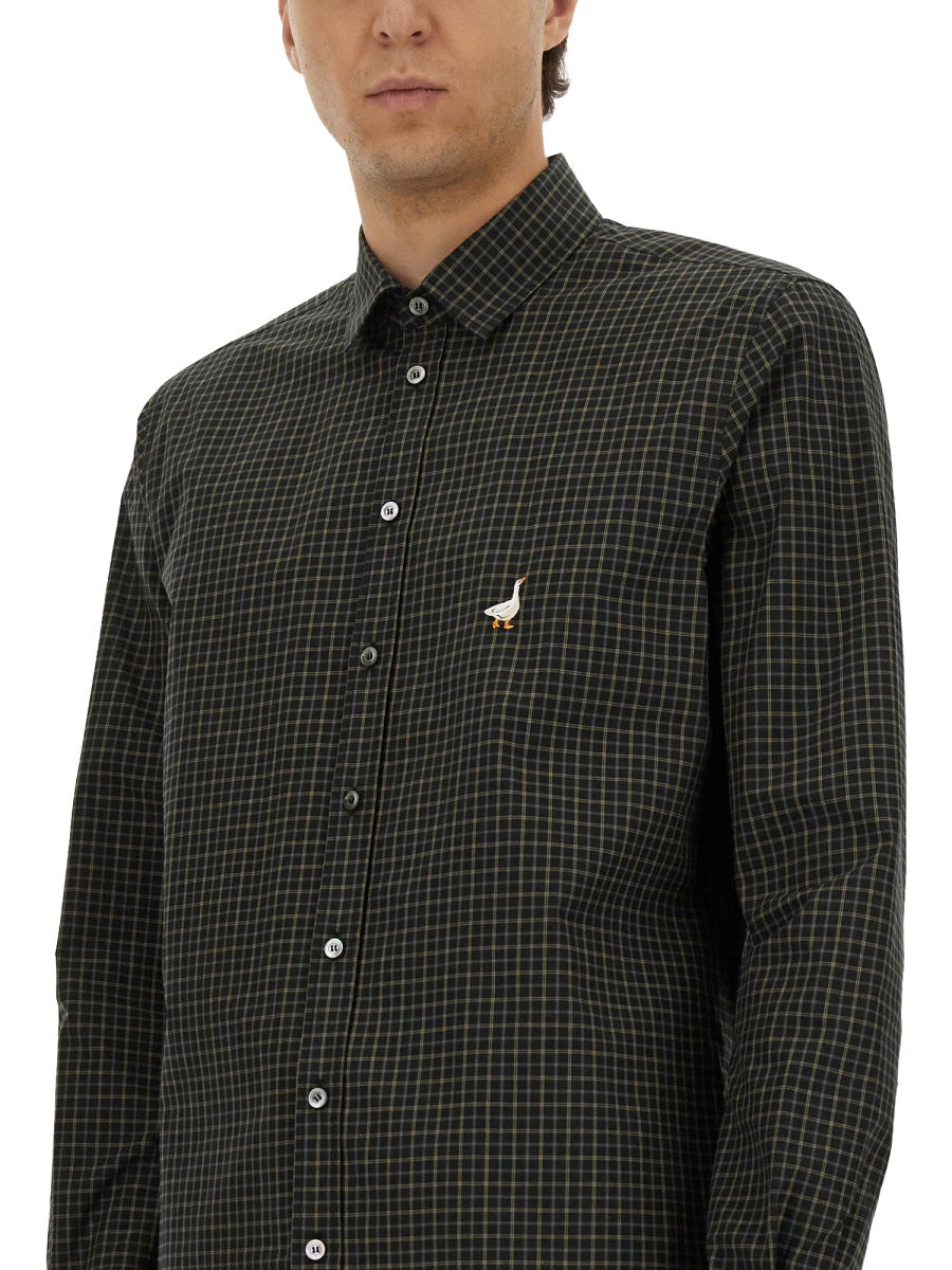 SHIRT WITH GOOSE EMBROIDERY