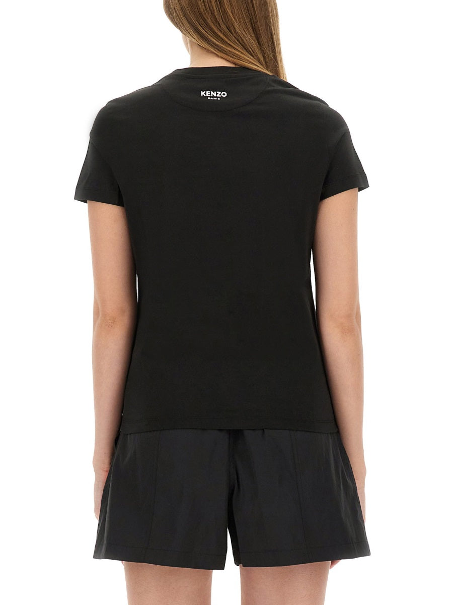 "BOKE FLOWER" COTTON T-SHIRT