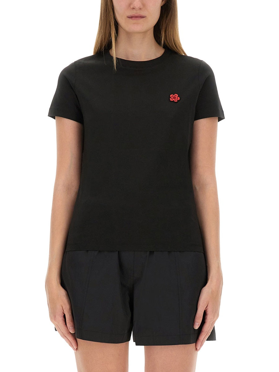 "BOKE FLOWER" COTTON T-SHIRT