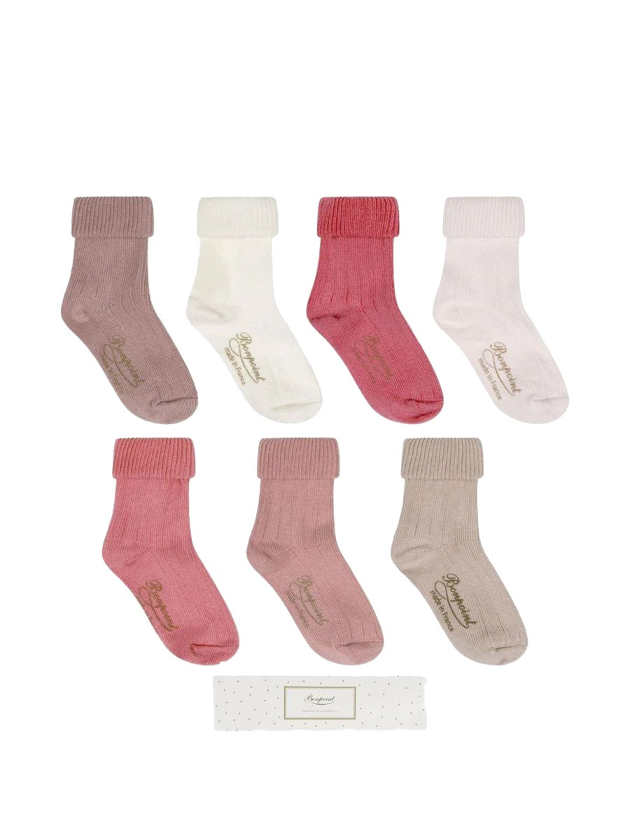 SET 7 PAIRS OF SOCKS