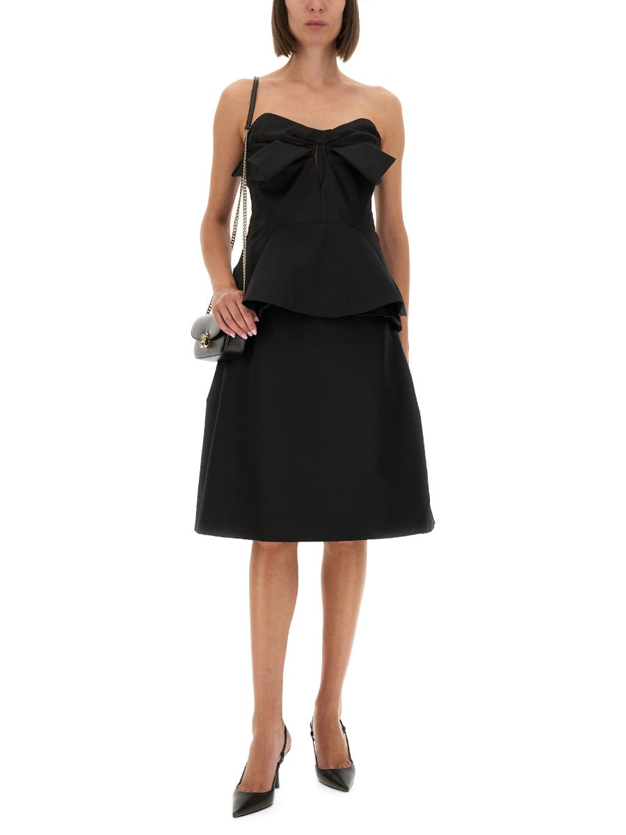 FLARED MIDI SKIRT