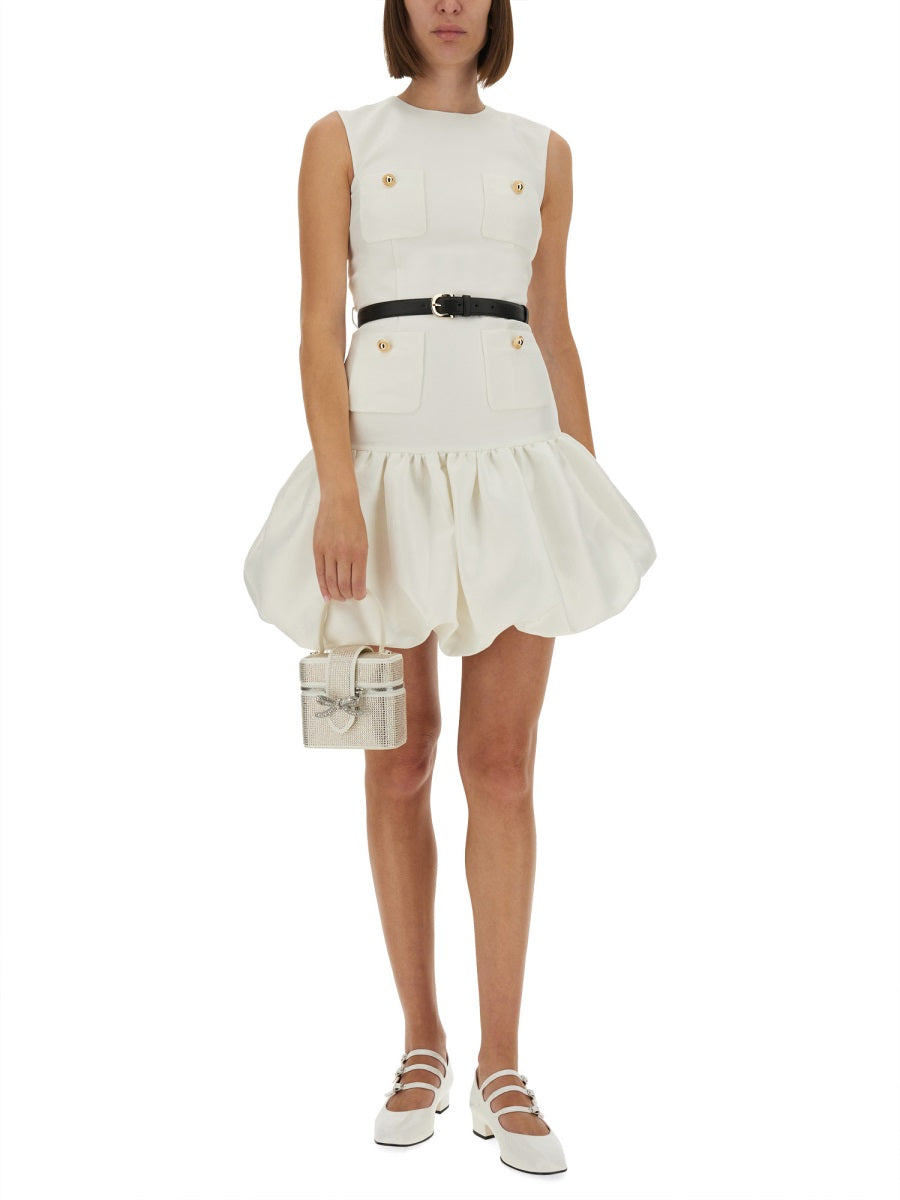TAFFETA MINI DRESS