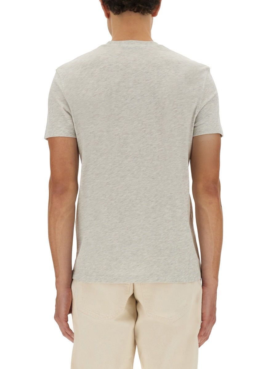 MELANGE COTTON BLEND T-SHIRT