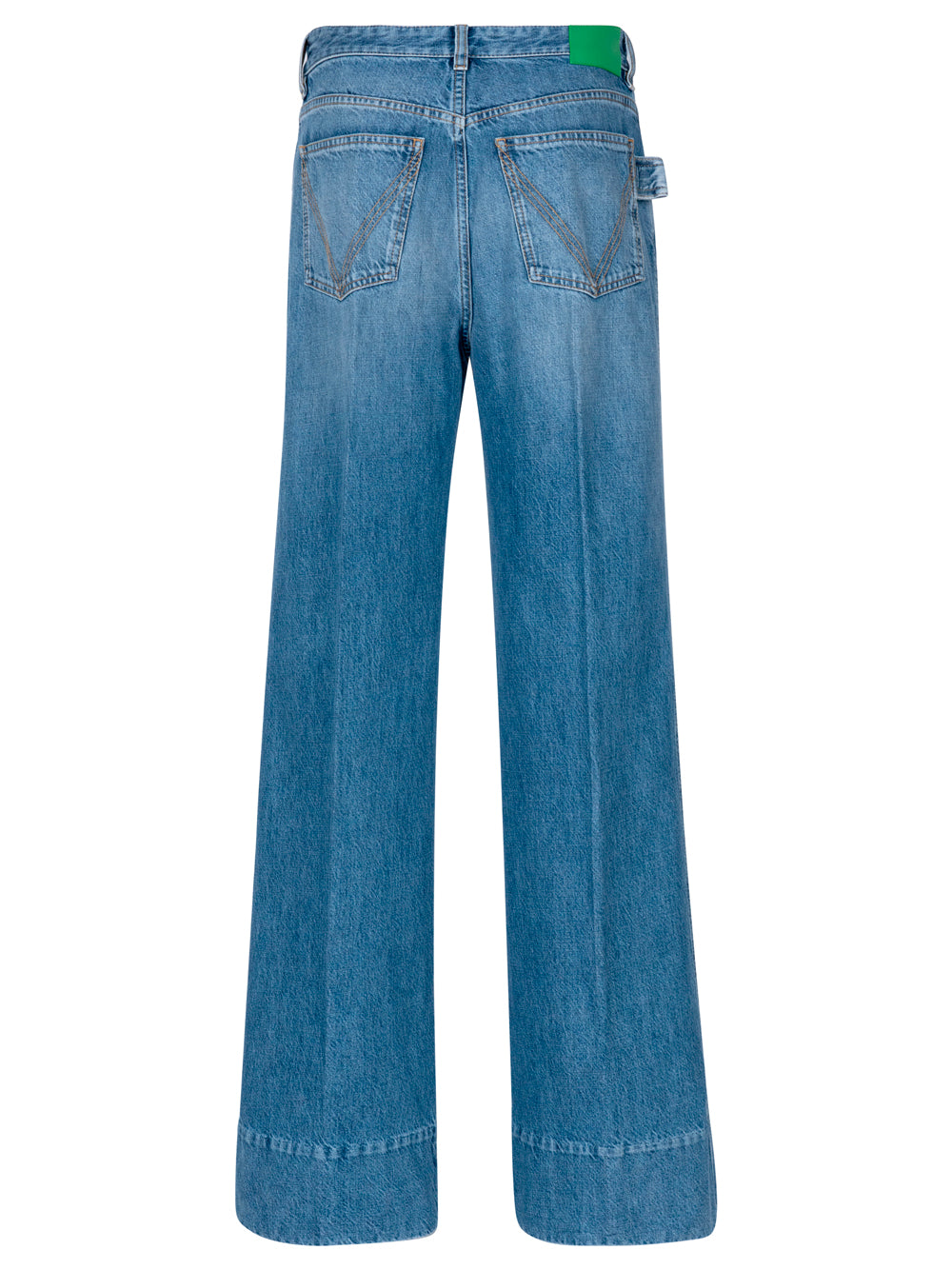 JEANS VINTAGE INDIGO GAMBA AMPIA