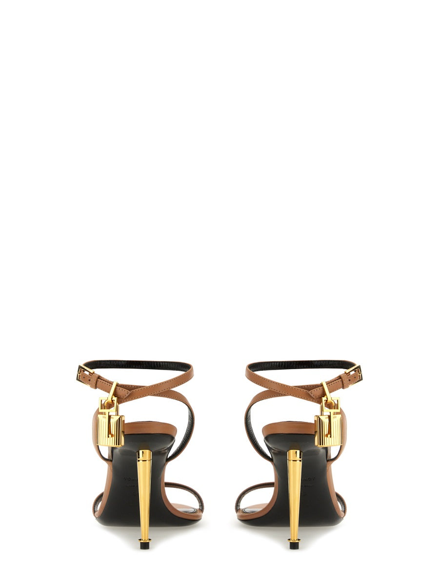 SANDAL WITH PADLOCK