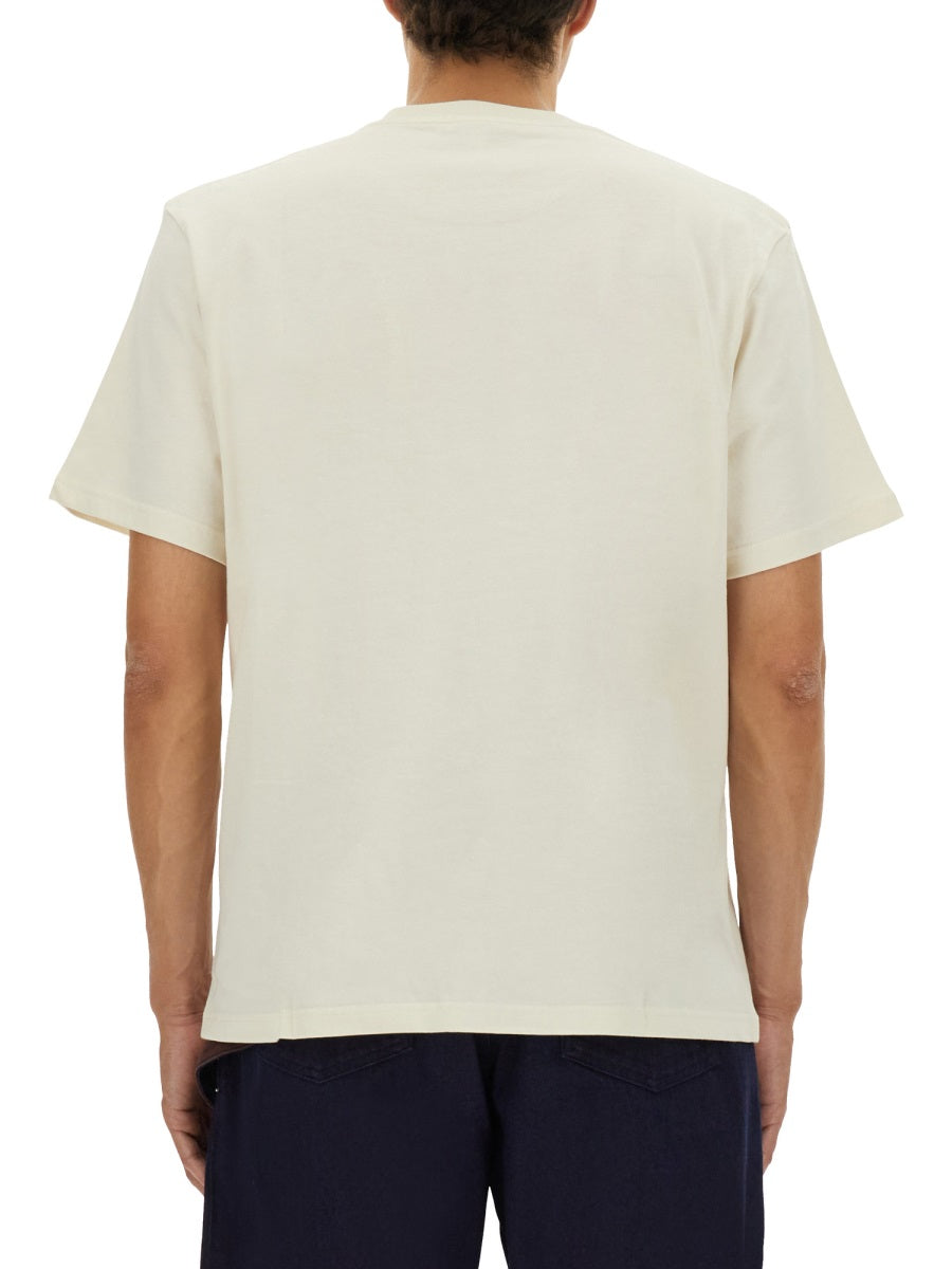T-SHIRT WITH EMBROIDERED LOGO
