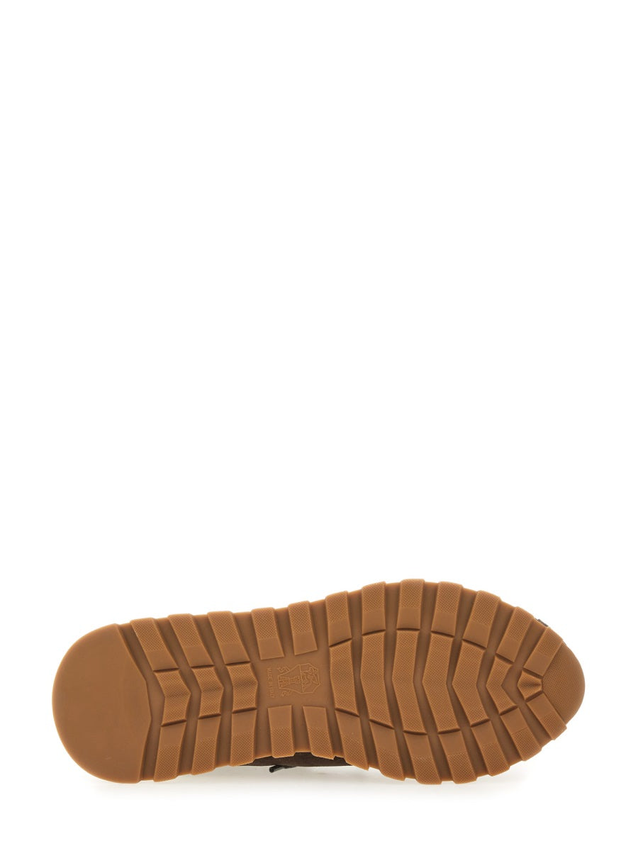 SUEDE RUNNING SNEAKER