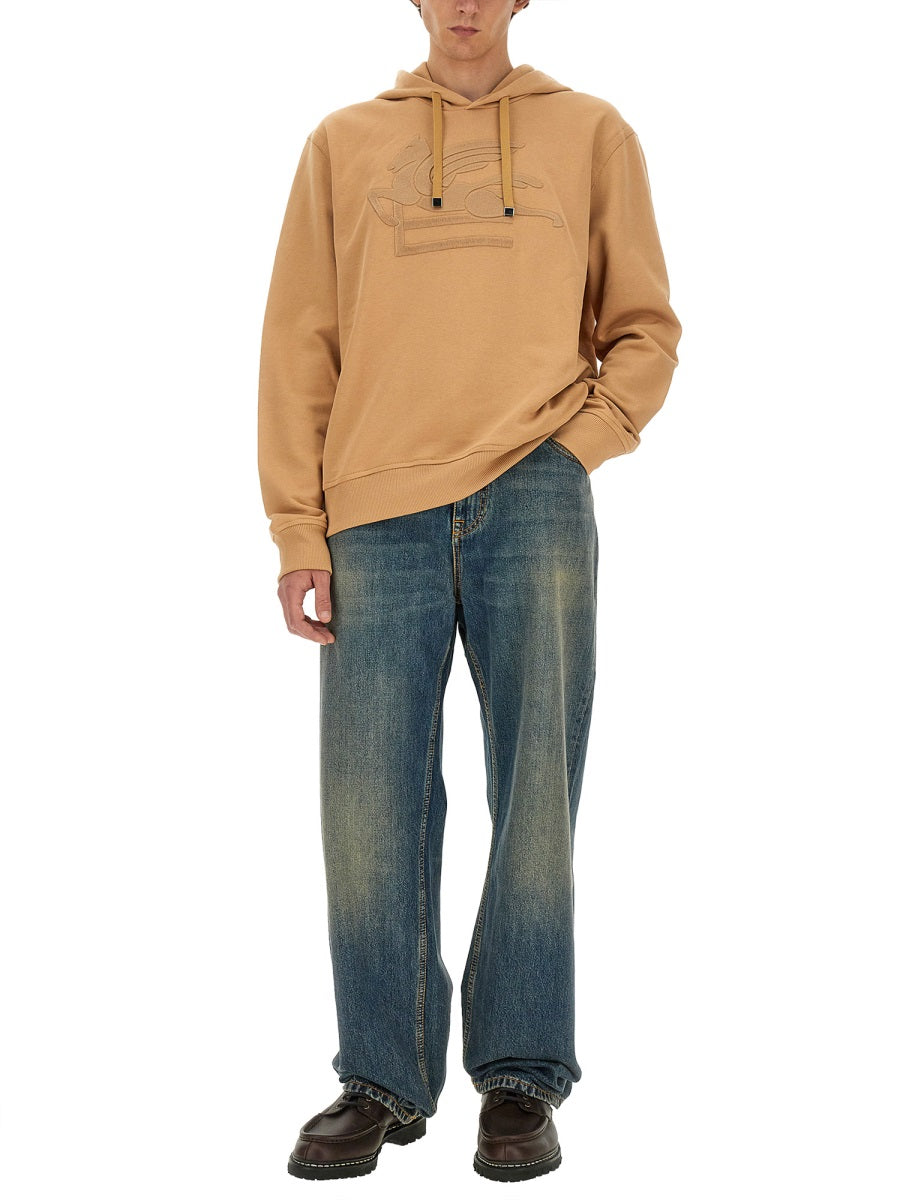 SWEATSHIRT WITH PEGASUS EMBROIDERY