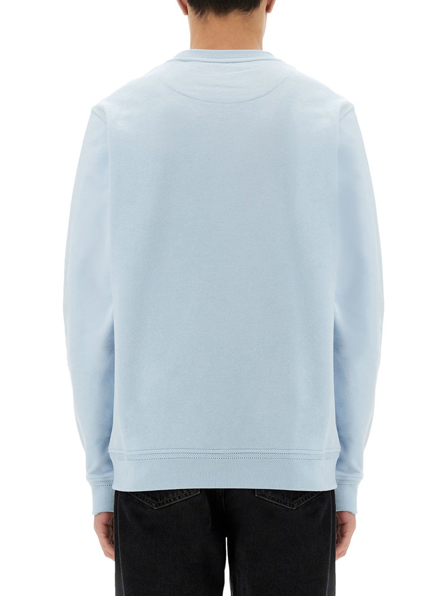 SWEATSHIRT WITH LOGO PATCH