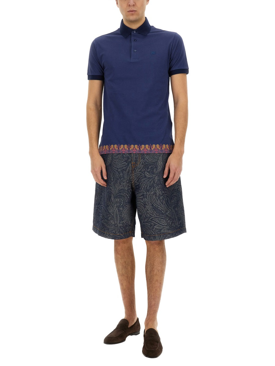 POLO SHIRT WITH PRINT