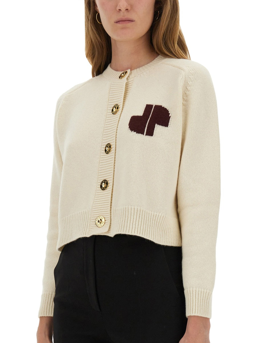 CARDIGAN WITH LOGO