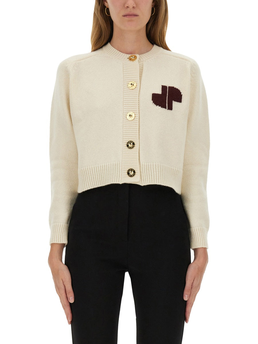 CARDIGAN WITH LOGO