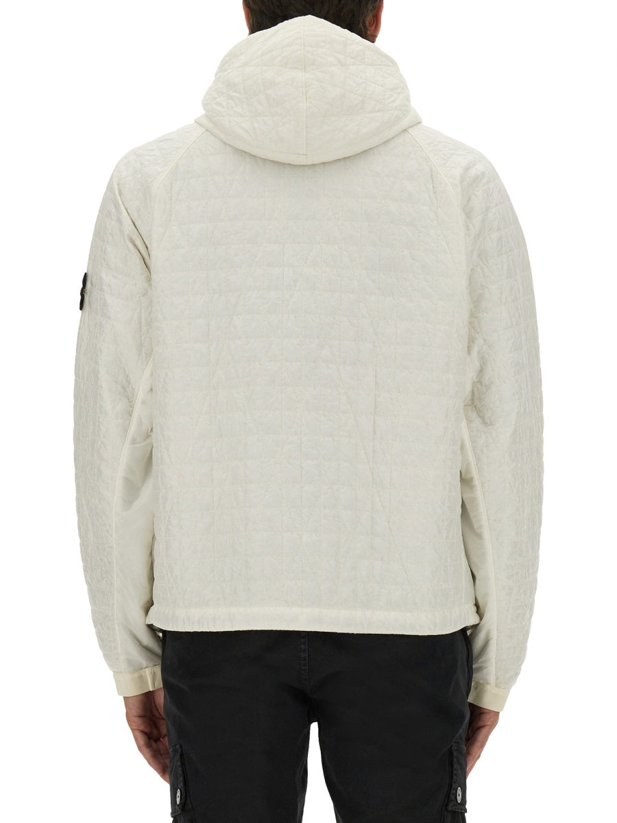 "CRINKLE REPS NY QUILTED TC" JACKET