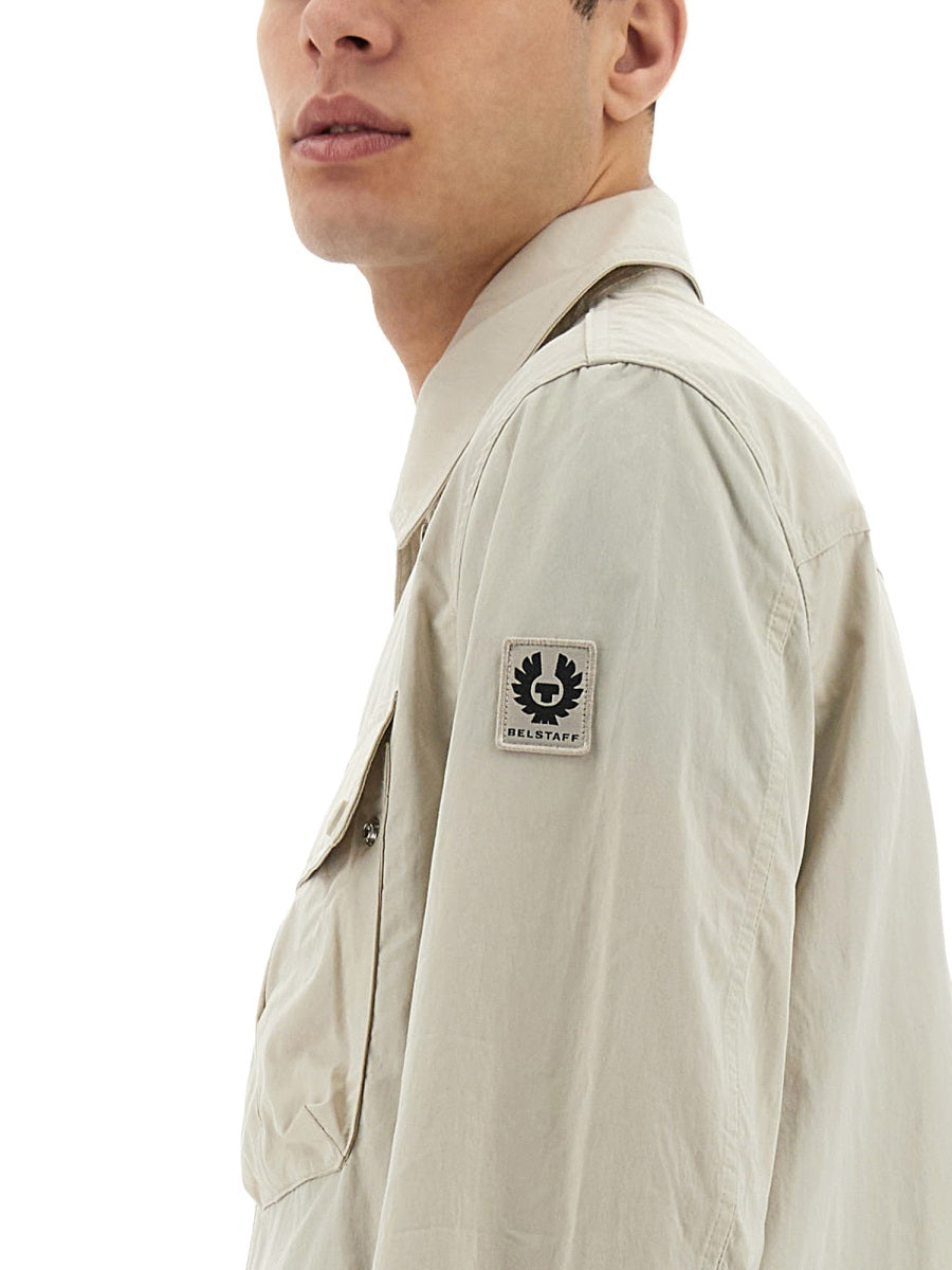 ZIPPERED SHIRT JACKET